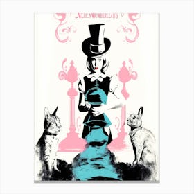 Alice Wonderland Canvas Print