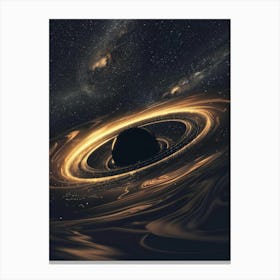 Black Hole 3 Canvas Print