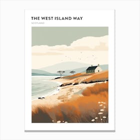 The West Island Way Scotland 3 Hiking Trail Landscape Poster Canvas Print