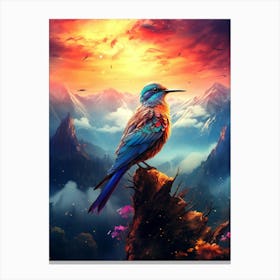 Bird In The Sky 1 Canvas Print