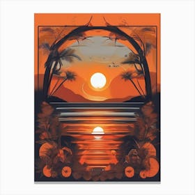 Sunset 6 Canvas Print