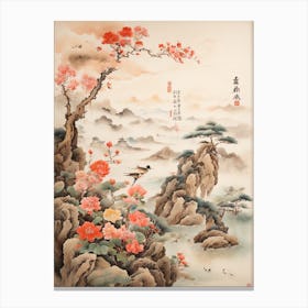 Chinese Landscape Painting 1 Canvas Print