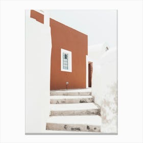 Terracotta 1, Santorini Canvas Print