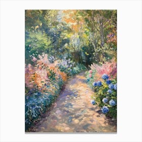  Floral Garden English Oasis 9 Canvas Print