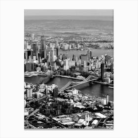 New York City Bridges, Brooklyn Bridge Canvas Print