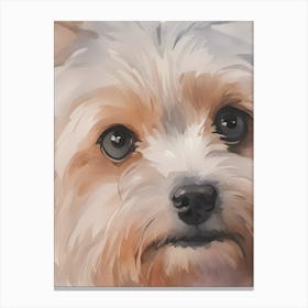 Dog Adoration Canvas Print