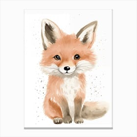 Fox Cub Canvas Print