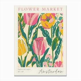 Flower Market 6 Canvas Print