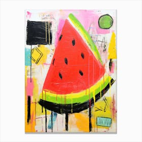 Watermelon Delight Canvas Print
