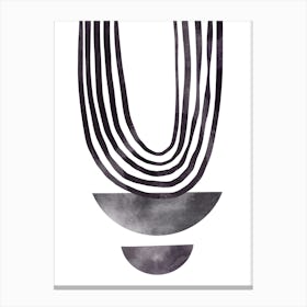 Abstract Necklace Canvas Print