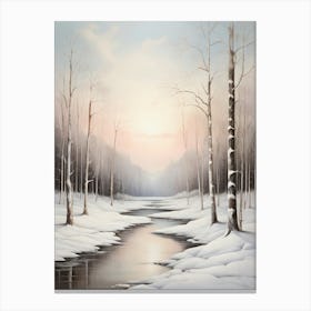 Winter Landscape 18 Canvas Print