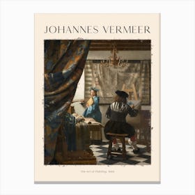 Johannes Vermeer 2 Canvas Print