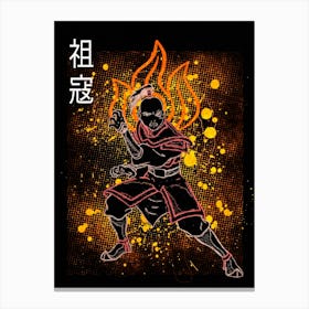 Zuko Avatar The Last Airbender Canvas Print