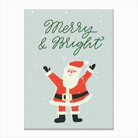 Merry and Bright Canvas Print