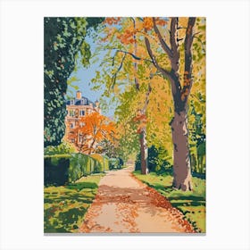 Kensington Gardens London Parks Garden 7 Painting Canvas Print