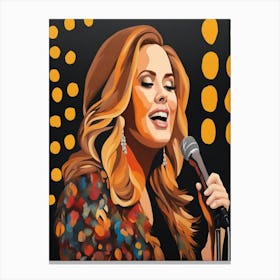 Adele 4 Canvas Print