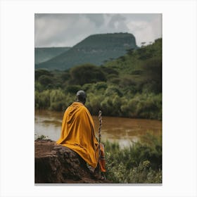 Buddhist Monk Canvas Print