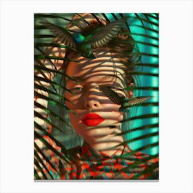 Portrait Of A Woman 93 Canvas Print