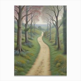 Path Through The Woods Canvas Print