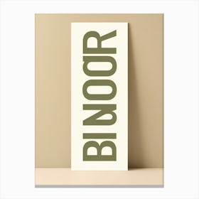 Binnor Canvas Print