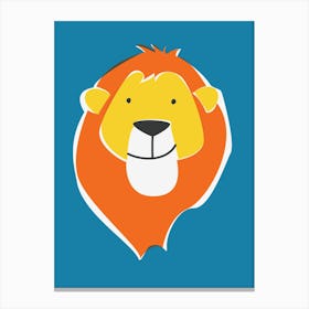 Lion head Canvas Print