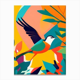 Lark Pop Matisse 2 Bird Canvas Print
