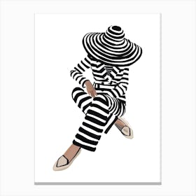 Fashion Stripes Canvas Print