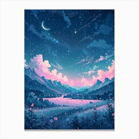 Night Sky 7 Canvas Print