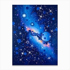 Galaxy Painting 1 Canvas Print