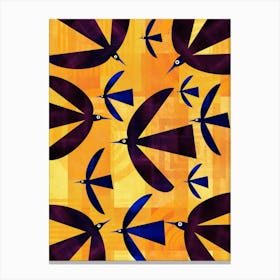 Flock of Birds Canvas Print