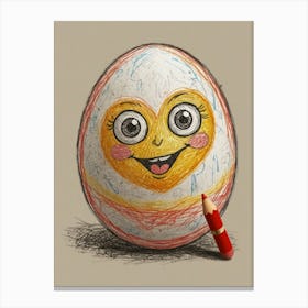 Easter Egg 1 Canvas Print