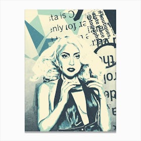 Lady Gaga 1 Canvas Print