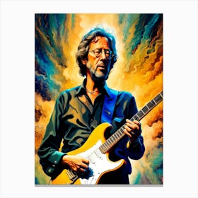 Eric Clapton Canvas Print