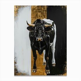 Bull Art 2 Canvas Print