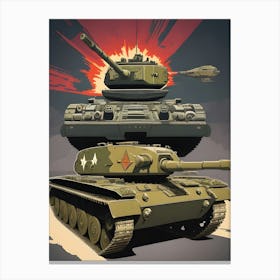 World Of Tanks Lienzo