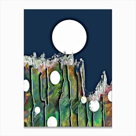 Moonscape Canvas Print