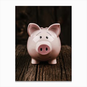 Piggy Bank Canvas Print