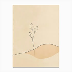 Sand Waves Canvas Print