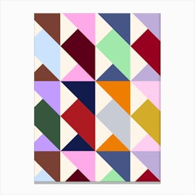 Abstract Geometric Pattern Rainbow Lienzo