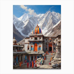 Hindu Temple 13 Canvas Print