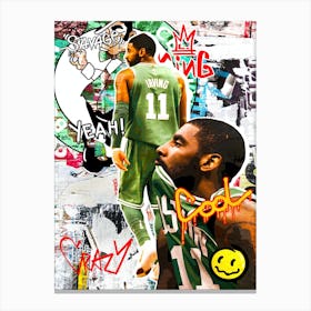 Kyrie Irving Boston Celtics 2 Canvas Print