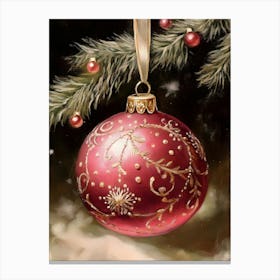 Christmas Ornament 4 Canvas Print