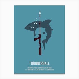 Thunderball Canvas Print
