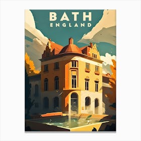 Bath England Uk Travel Canvas Print