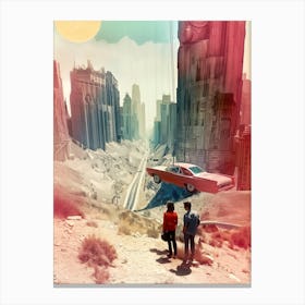 Vintage Vacations. The Grand Canyon of Arisona Canvas Print