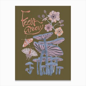 Fy Feelin Groovy Canvas Print