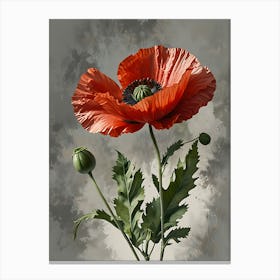 Poppy Canvas Print