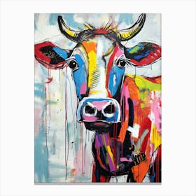 Cow Painting 2 Canvas Print