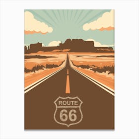 Route 66 1 Canvas Print