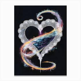 Heart Of Gold 1 Canvas Print